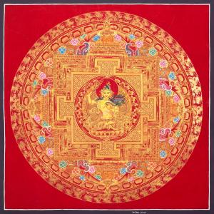 Manjushree Mandala | Tibetan Buddhism Thangka | Bodhisattva Thangka Painting | Spiritual Gifts